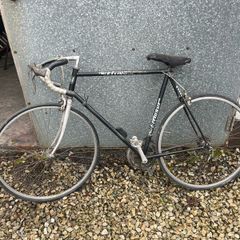 Vintage road racing bike
