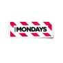 Fck Mondays Parody Glossy Stickers 2-Pack Image 2