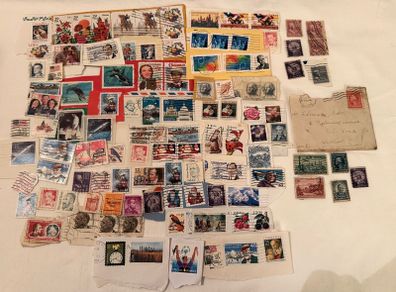 American stamp collection from 1915 onwards