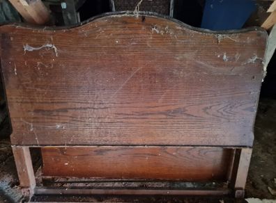 Single Oak Bed