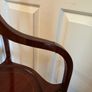 Pair of Large Antique Sheraton Style Inlaid Mahogany 3-Tier Stands Image 7