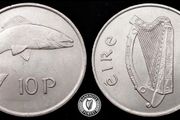 [#2375] - Ireland 1969 | Irish 10p | 10 Pence | Salmon | KM.23 | UNC