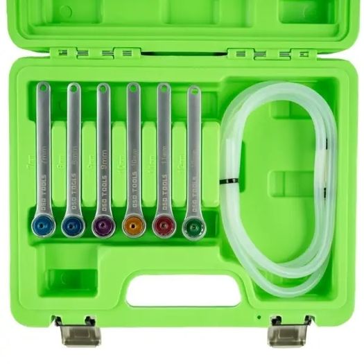 DSD Tools 6pc Brake Bleeder Wrench Set