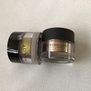 Two Inglot Pure Pigment Eye Shadows in Gold