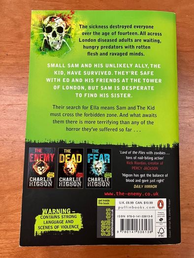 The Sacrifice ,by Charlie Higson
