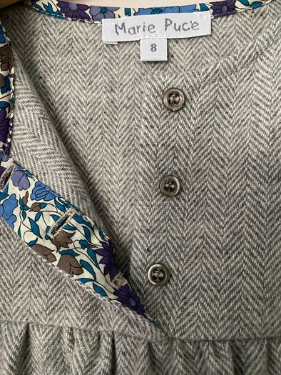 Herringbone Dress from Marie Puce