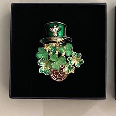 Shamrock Brooch