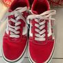 Vans kids buys girls unisex red camo canvas size 2 Image 2