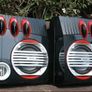 Phillips Speaker System Fwb-m589/17 Retro Look 2003 Model Full Working Order Image 8