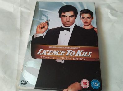 James Bond License To Kill 2 disc Dvd