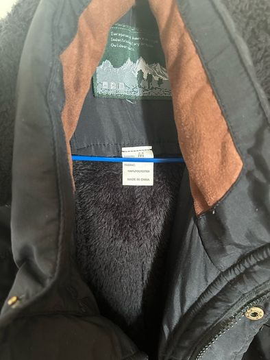 men's black winter jacket