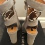 Size uk4 grey suede shoes Image 2