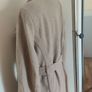 Calvin Klein beige woolen ladies midi length coat size UK16 EU44 Perfect condition Image 4