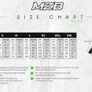 MZB Maximus Matt Black Premium Buffalo Motorcycle Leathers Image 4