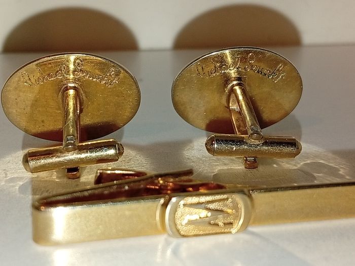 Smurfit  50 Year Commemorative Cufflinks Michael Smurfit 1934-1984 Good Condition
