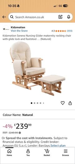 Rocking chair in perfect condition available