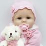 Reborn Dolls 22 Inches 55 cm That Looks Real Baby Doll Lifelike Silicone Vinyl Newborn Soft Doll Blue eyes Toddlers (FREE POSTAGE) Image 3