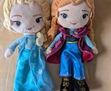 Elsa and Anna Plush Doll