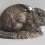 Comyns Country Artists Silver Filled Vintage Rabbit Figure Hallmarked Image 2