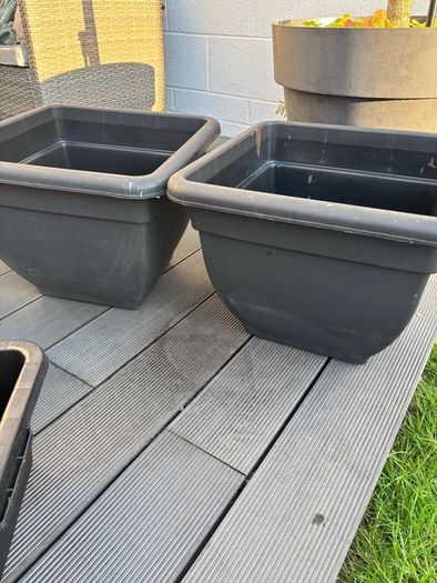 Plant Pots and Saucers Bundle