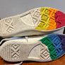 Converse multi-colour hi-top trainers Image 4