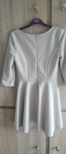 flared Grey dress size sm new