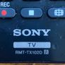 Sony TV Remote Control RMT-TX102D In new condition Image 3