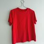 Pre Owned Red Short Sleeve Top Image 2