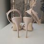 Ladies Nude Colour Strap Heels Size 6 (EU 39) Image 3