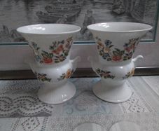 Two Aynsley Urn Shapped Vases