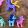 6 Kids Pony Figures / Toys Image 3