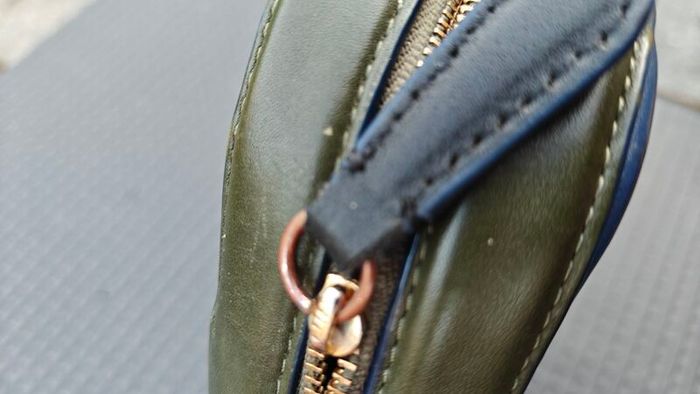 Diane Von Furstenberg Leather mini satchel cross body camera bag bag