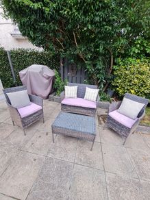 4 piece garden furniture set