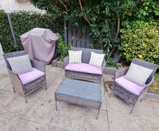 4 piece garden furniture set