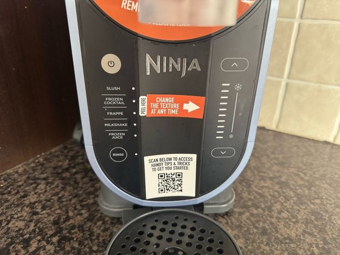 Ninja slushie machine