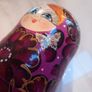 2 sets of Matroyska nesting Russian vintage handpainted dolls, v collectible, D18 post 8e Image 7