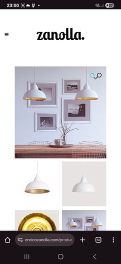 Designer Italian Pendant Ceiling Lights Enrico Zanolla