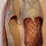 Handmade traditional pakistani mens khussa shoes Image 4