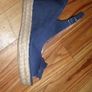 Navy Wedge Sandals Image 3
