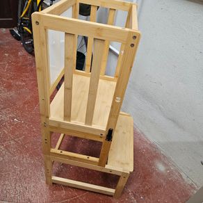 Cosyland bamboo learning tower and table bench