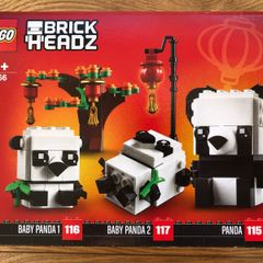 Lego Brickheadz: Chinese New Year Pandas (40466)