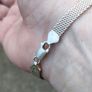 Sterling Silver Mesh Bracelet Image 4