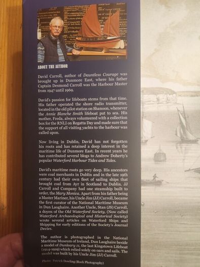 Dunmore East  Community Dauntless Courage By David Carroll. First Edition Hardback With Dustjacket In Very Good Condition.