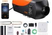Bluetooth App Control Diesel Air Heater, 12V 5-8KW Diesel Heater with Automatic Altitude Adjustment, Remote Control and LCD, Diesel Parking Heater for RV Trailer Camper Van Boat