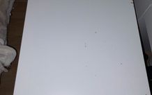 White Wooden desk
