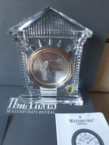 waterford crystal clock