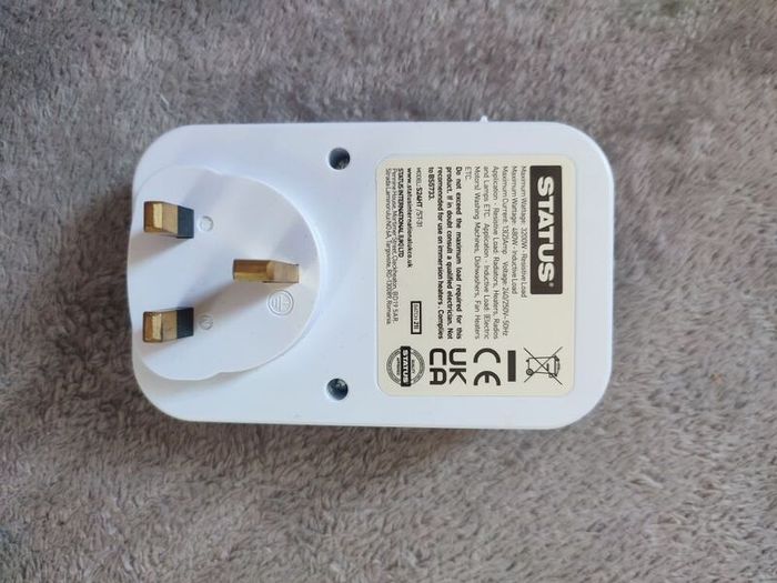 2x STATUS 24 Hour Mechanical Timer Switch Plugs