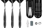 FREE P&amp;P Steel Darts Set, Professional 23g Darts Tip with Non-Slip Stainless Steel Shaft, Poly Flights, PVC Shafts, Dart Sharpener, Rubber Rings, Flight Protecter, with Gift Box