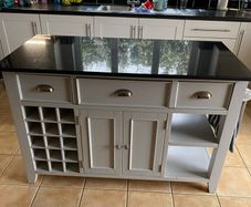 kitchen Island with granite worktop
