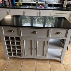 kitchen Island with granite worktop